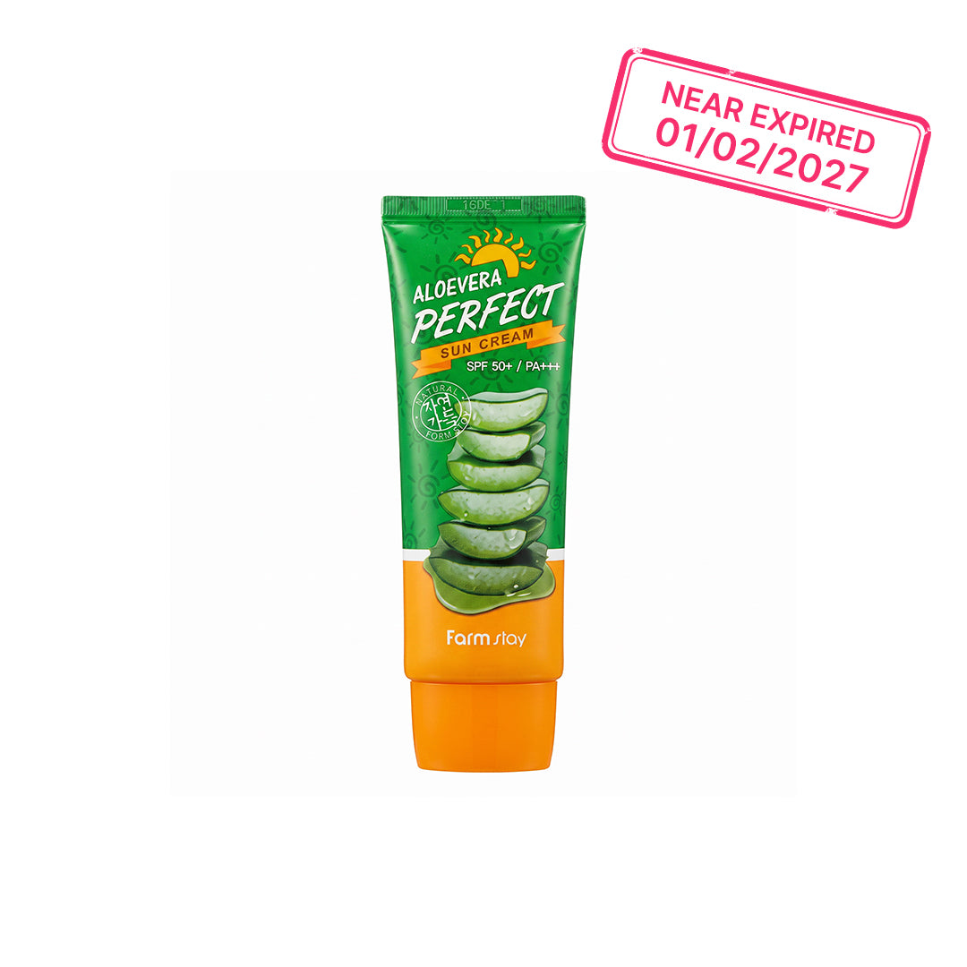كريم فارم ستاي الواقي من الشمس بالصبار SPF50 (صلاحية 1/2/2027)