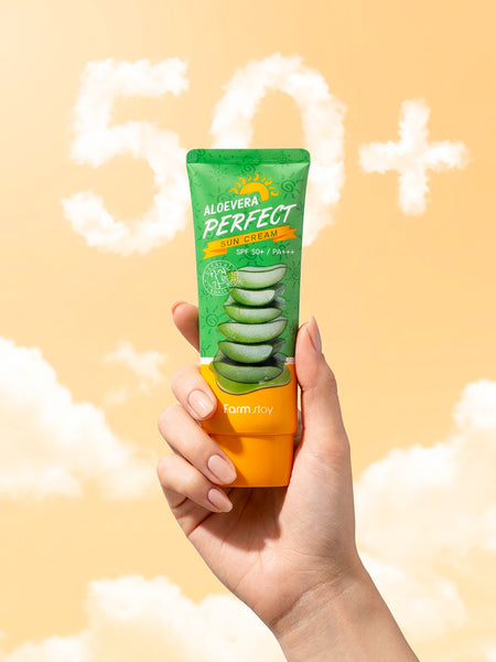 Farm Stay Aloevera Perfect Sun Cream Spf50