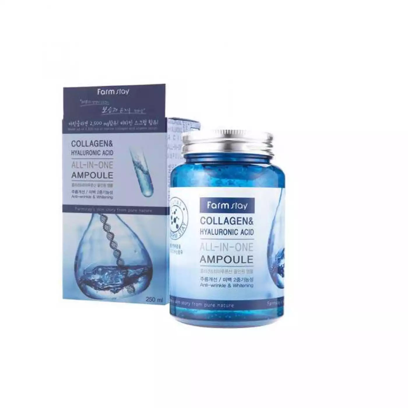 Farm stay Collagen Hyaluronic Acid All In One Ampoule 250ml