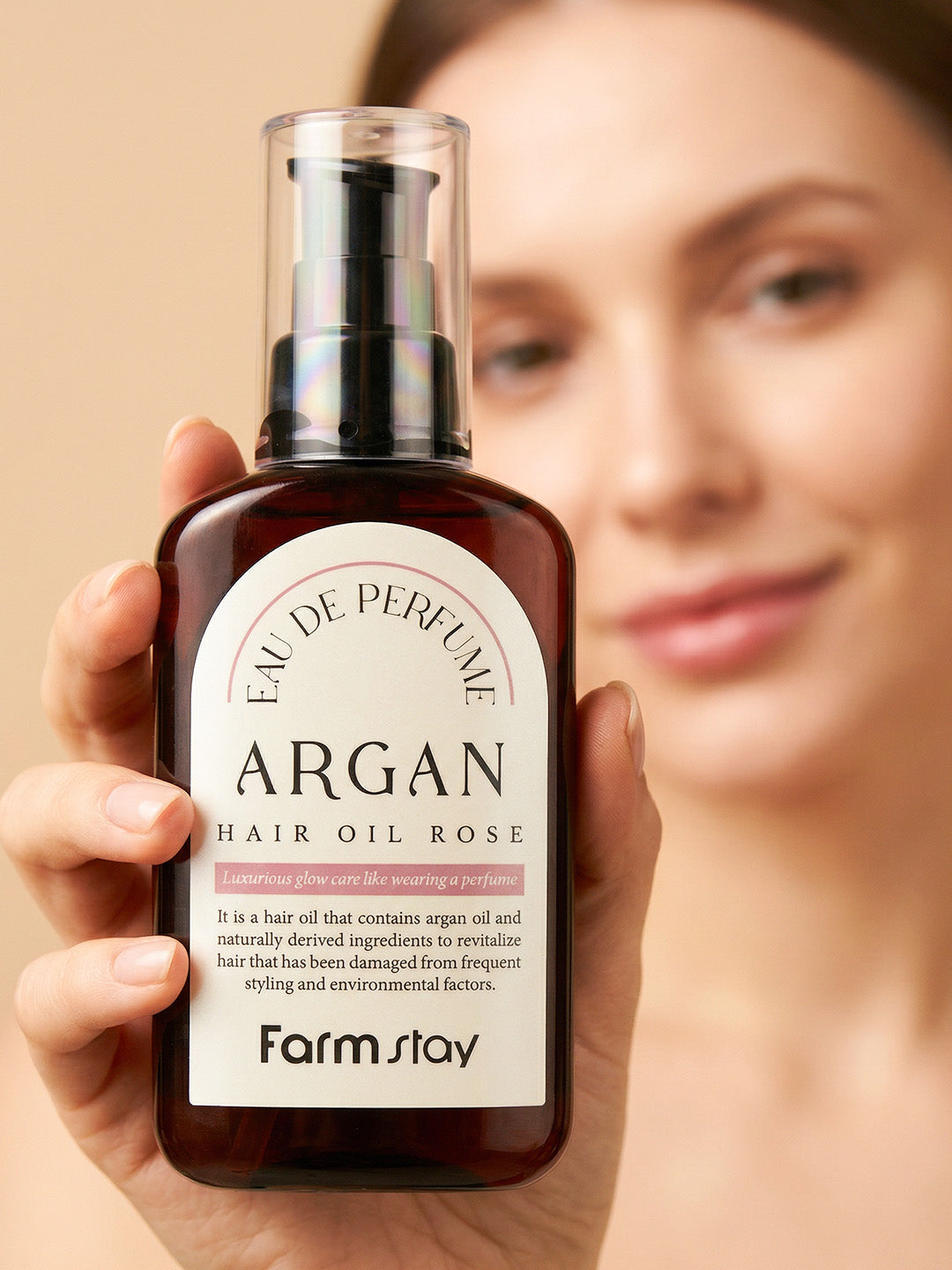 Farmstay Eau De Perfume Argan Hair Oil White Musk