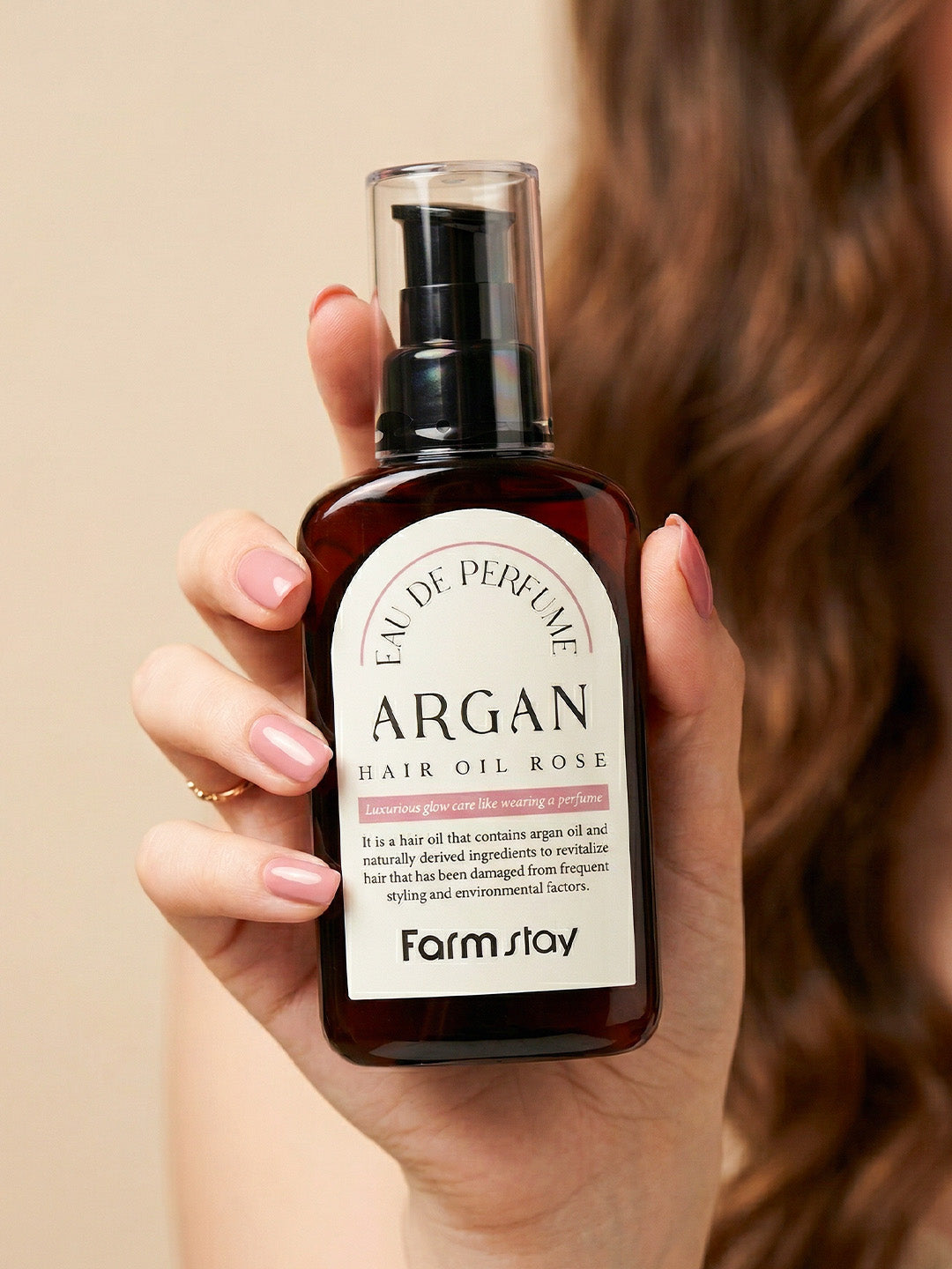 Farmstay Eau De Perfume Argan Hair Oil White Musk