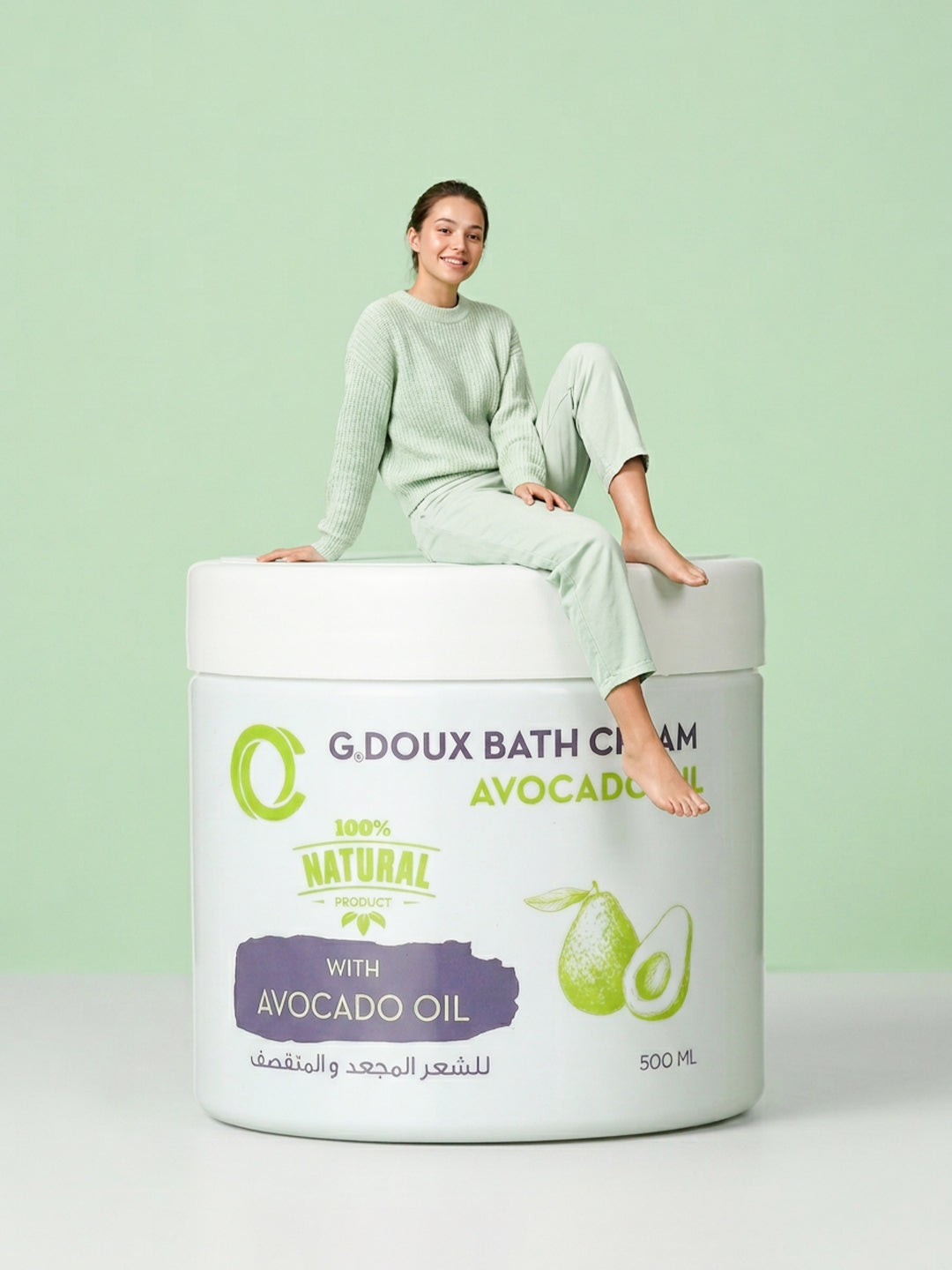 G Doux Bath Cream with Avocado Oil
