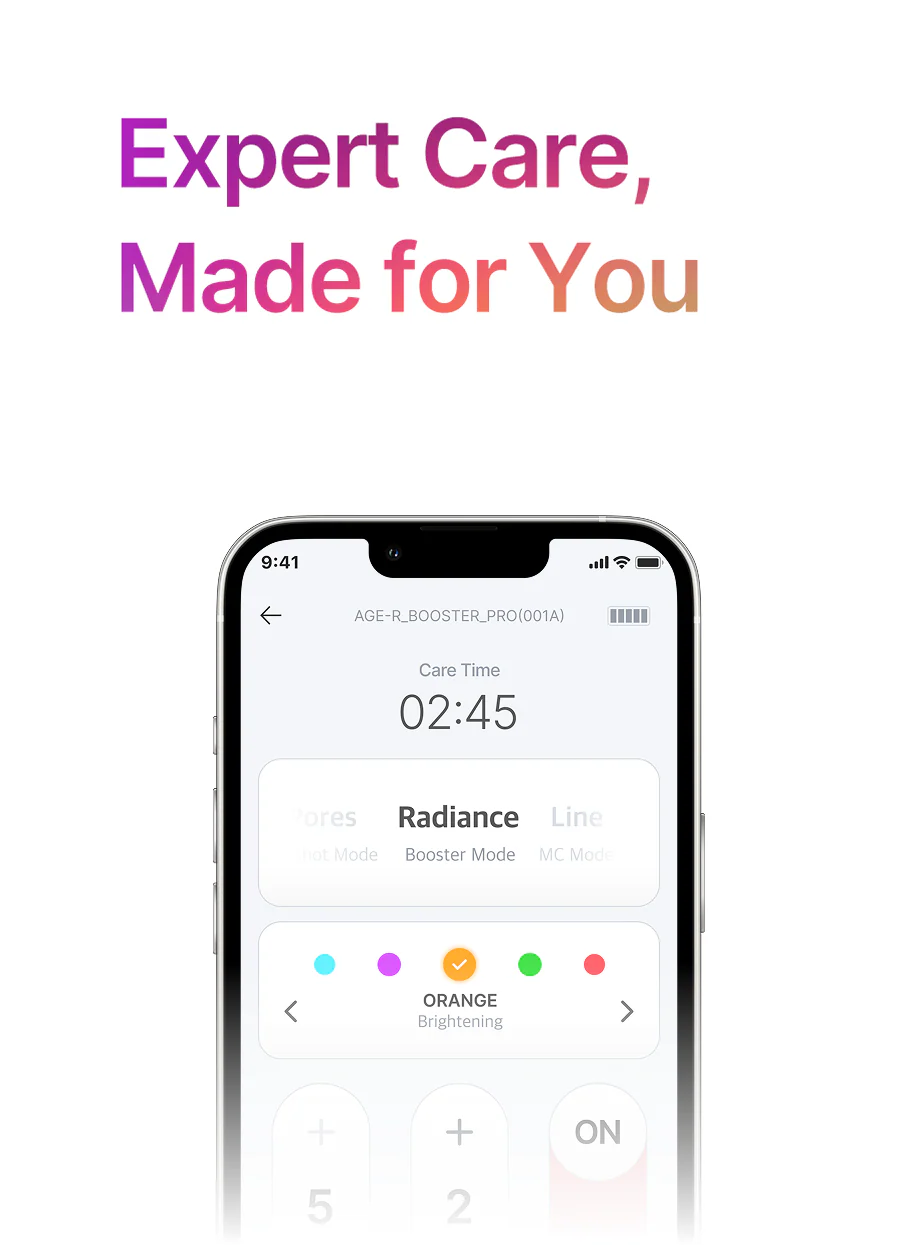 Use your device more effectively with the AGE-R app.