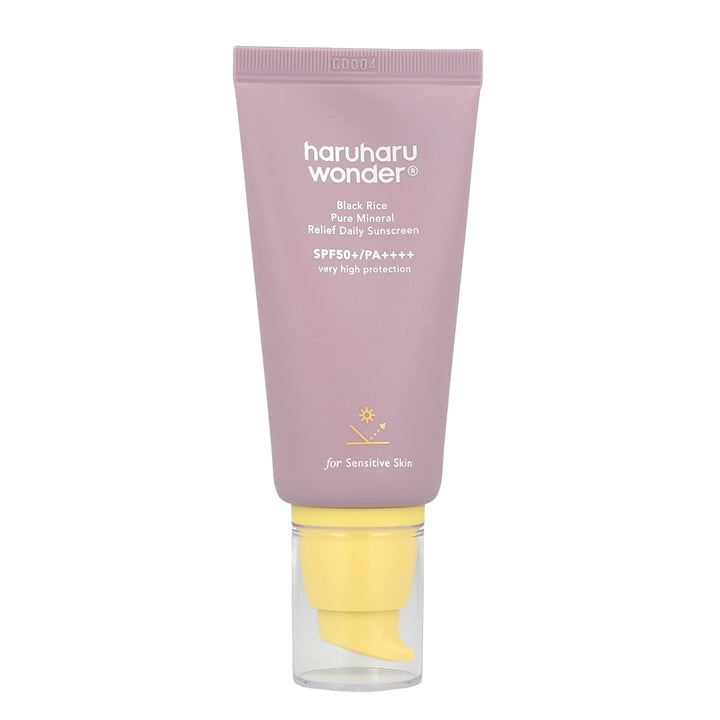 Haruharu Wonder Black Rice Pure Mineral Relief Daily Sunscreen Spf50+/pa++++