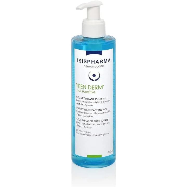 Isis Teen Derm Gel Sensitive 250ml - 250ml