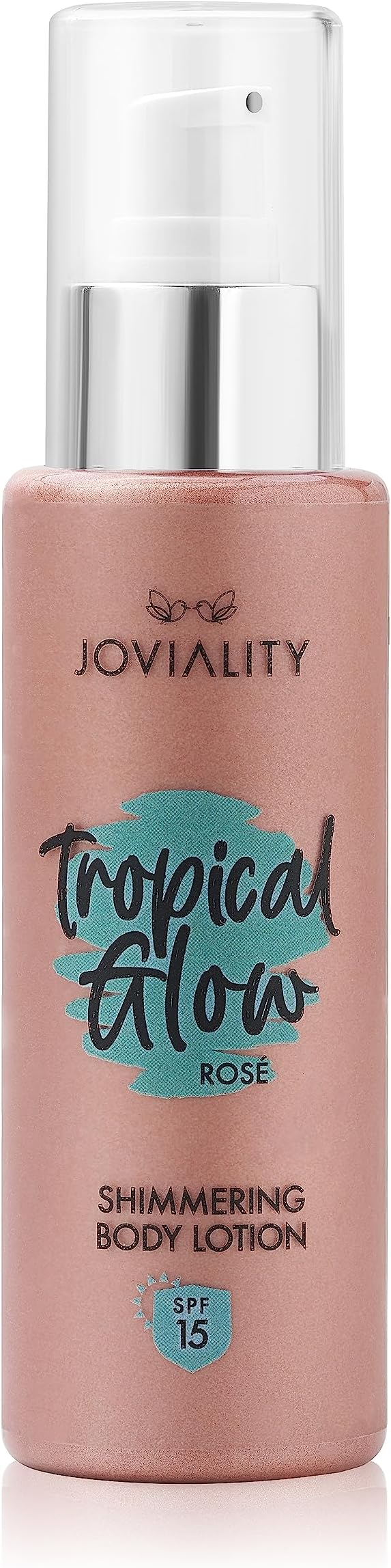 Joviality Tropical Glow Shimmering Lotion SPF 15- Rose