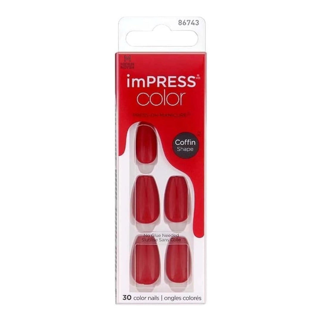 KISS imPRESS Press-On Nails – 30 Nails Color (IMC510C)