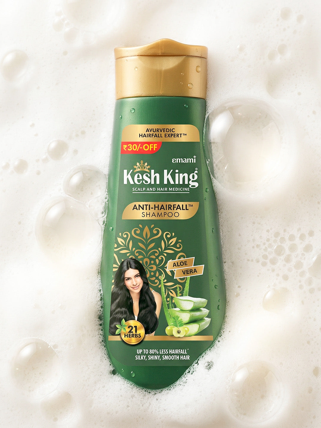 Kesh King Anti-Hair Loss Shampoo with Aloe Vera