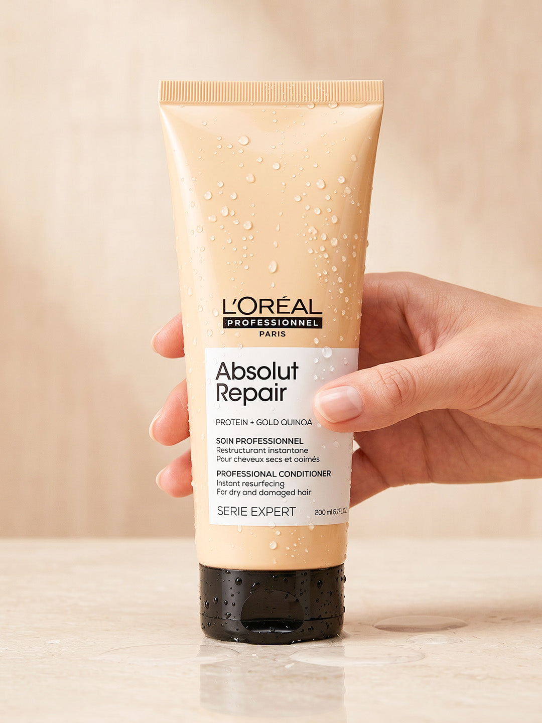 L’Oréal Professionnel – Absolut Repair Protein + Gold Quinoa Conditioner 200 ml