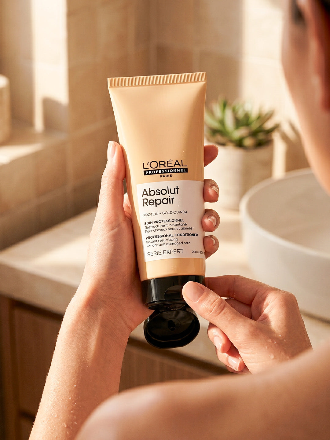 L’Oréal Professionnel – Absolut Repair Protein + Gold Quinoa Conditioner 200 ml