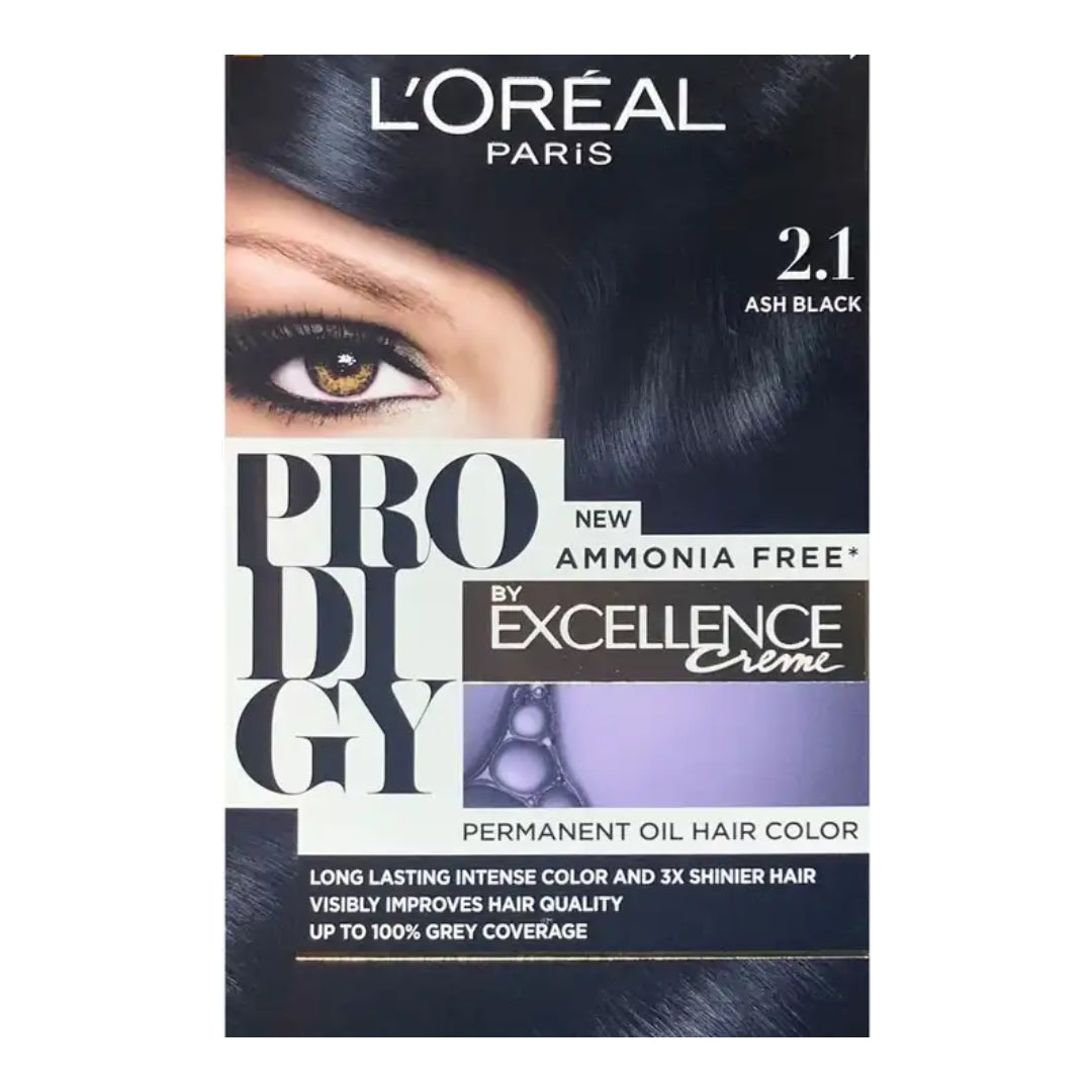 L’Oréal Paris Prodigy 2.1 Hair Color - Ash Black