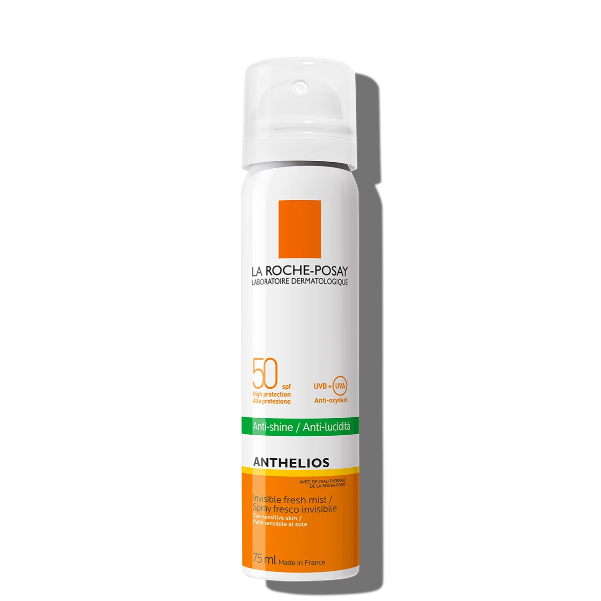 La Roche-Posay Anthelios Anti-Shine Fresh Mist SPF50 Facial Sunscreen (75ml)