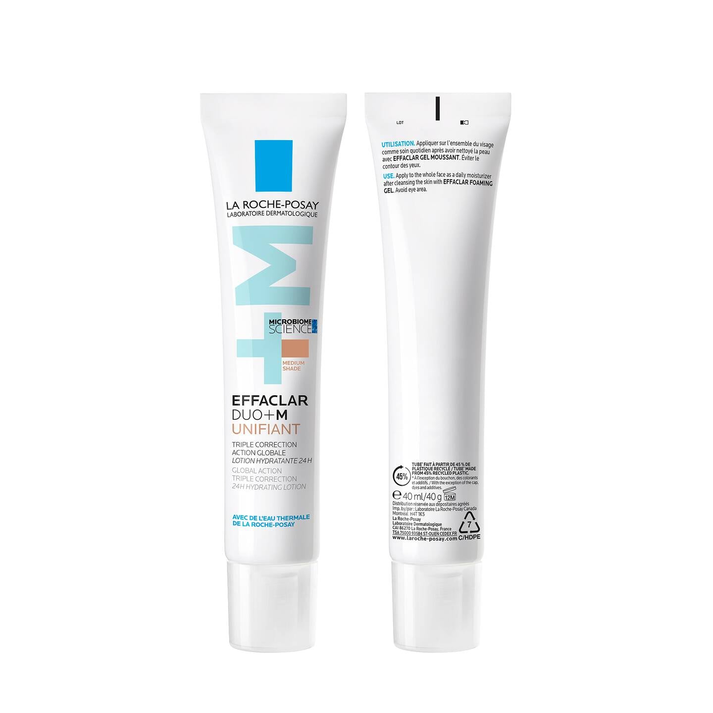 La Roche-Posay Effaclar Duo+M Unifiant Tinted Moisturizer (40ml)