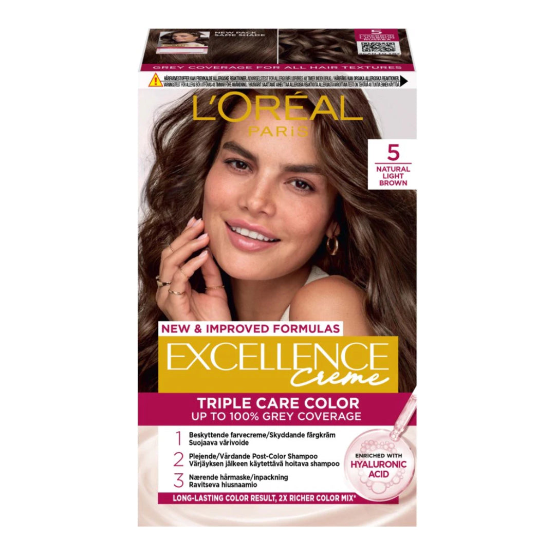 Loreal Excellence 5 Colour Cream