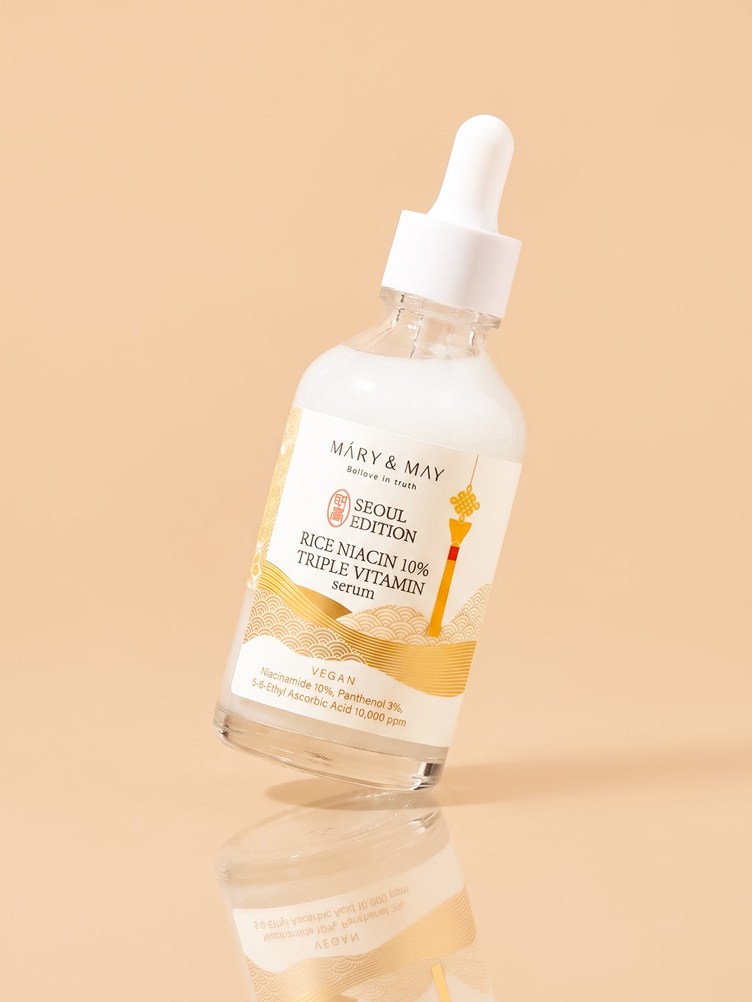 MARY & MAY - Rice Niacin 10% Triple Vitamin Serum