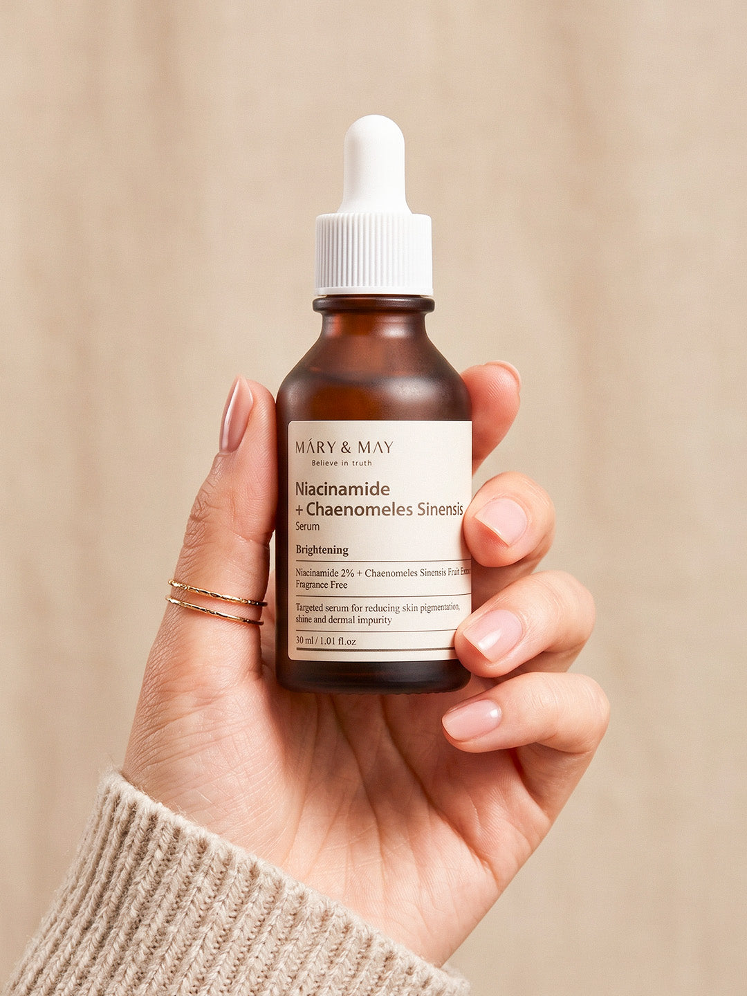 MARY & MAY Niacinamide + Chaenomeles Sinensis Serum