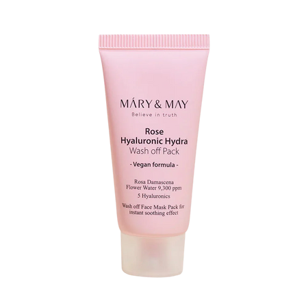 Mary & May Rose Hyaluronic Hydra Wash Off Mask