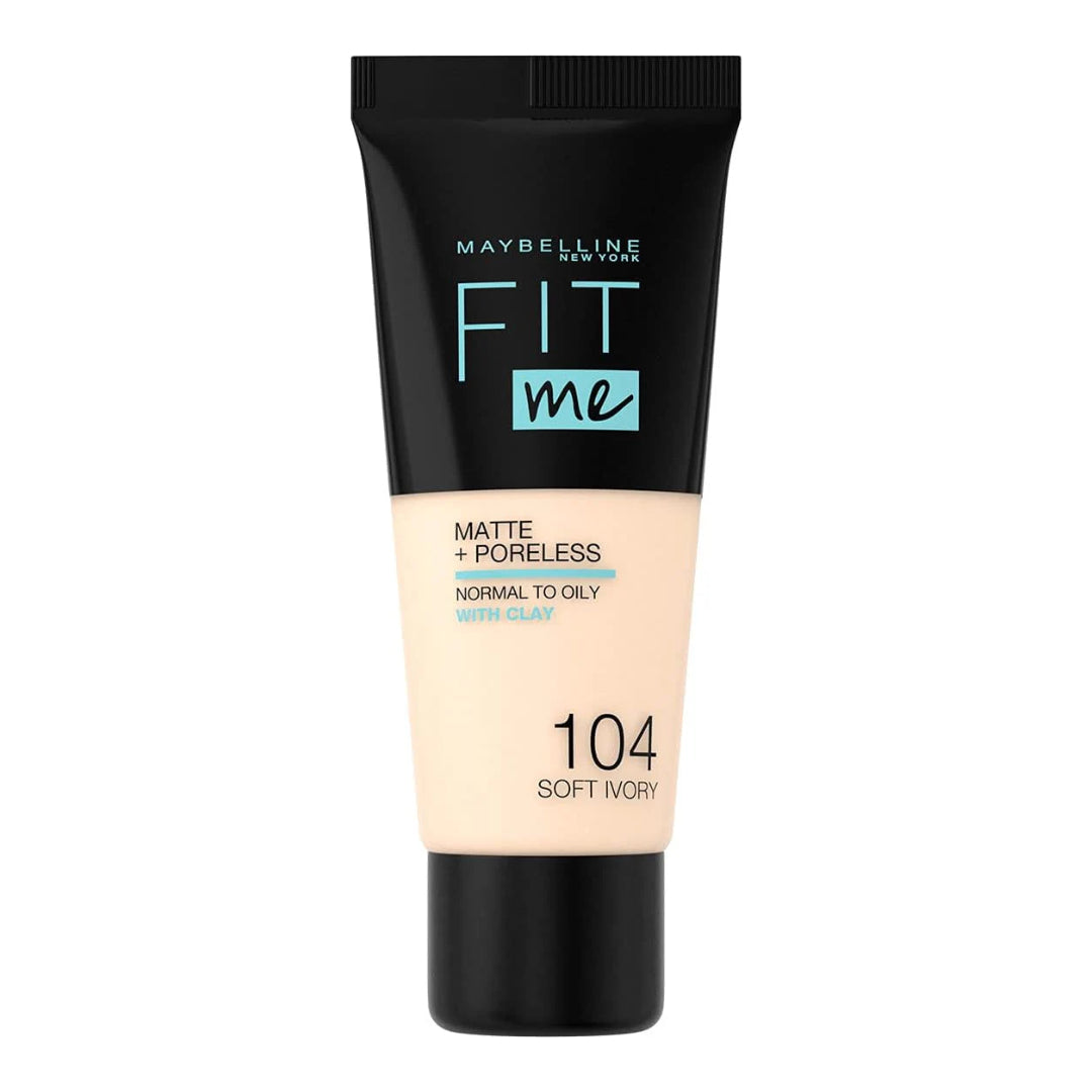 Maybelline Fit Me Matte Foundation - (104) Soft Ivory