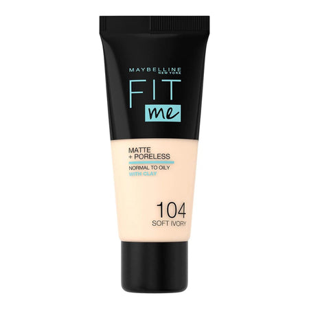 Maybelline Fit Me Matte Foundation - (104) Soft Ivory