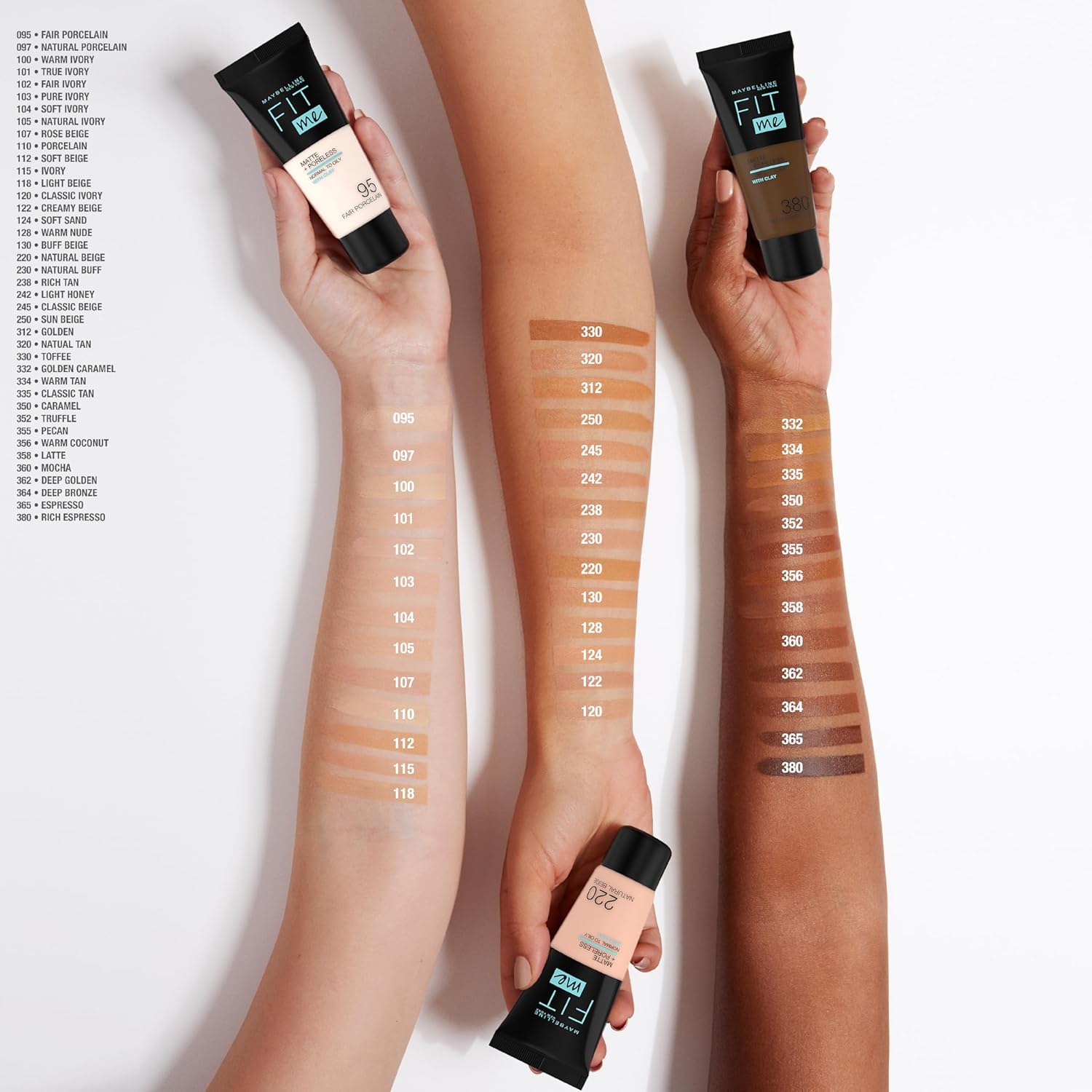 Maybelline Fit Me Matte Foundation