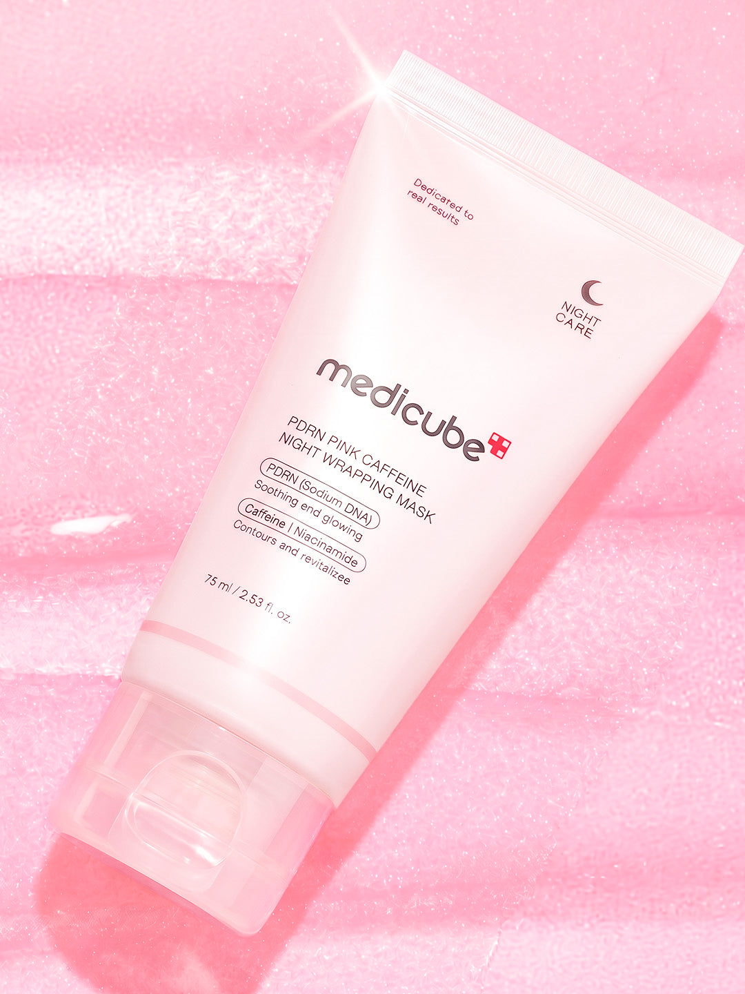 Medicube PDRN Pink Caffeine Night Wrapping Mask 75 ML