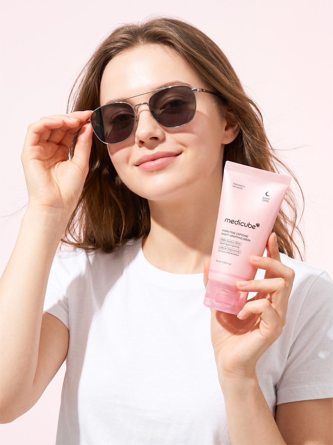 Medicube PDRN Pink Caffeine Night Wrapping Mask 75 ML