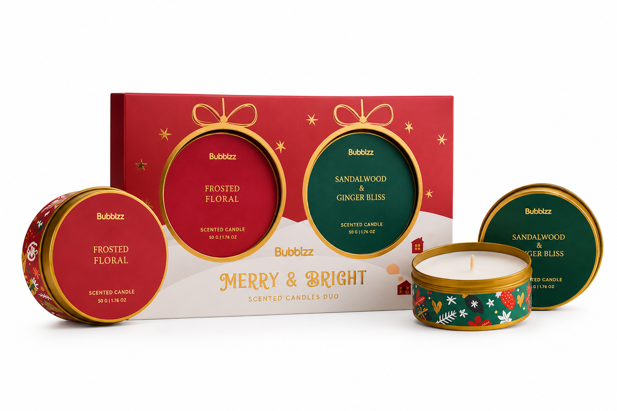 Merry & Bright Scented Candle Duo