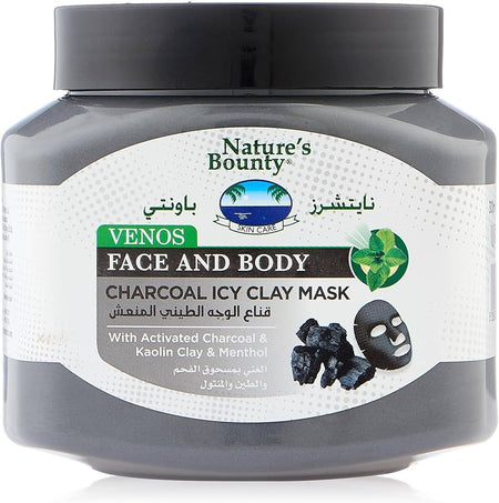 Nature's Bounty Charcoal Clay Mask 300ml