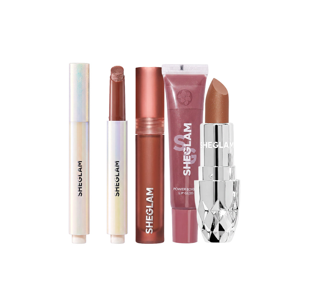 Nude Lip Wardrobe Bundle - MU03