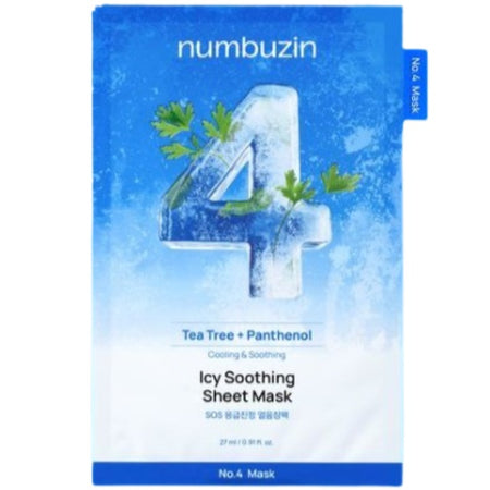 Numbuzin No.4 Icy Soothing Sheet Mask