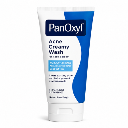 Panoxyl Acne Creamy Wash 4% Benzoyl Peroxide 170gm
