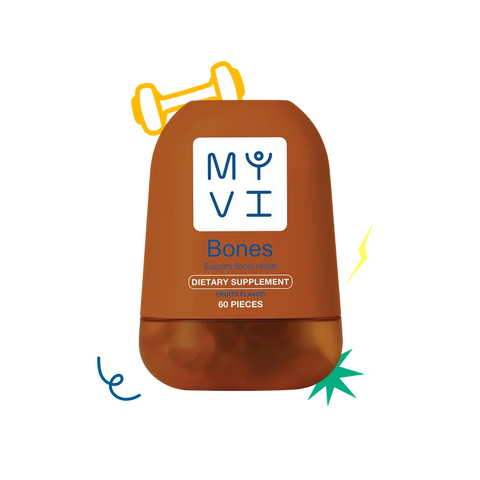 Myvi Bones Dietary Supplement - Fruits Flavor (60 Pieces)