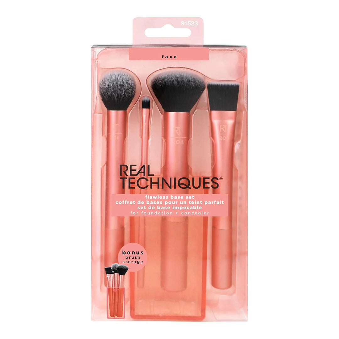 REAL TECHNIQUES Flawless Base Cosmetic Brush Set