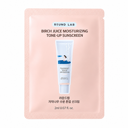 Round Lab Birch Juice Moisturizing Tone-Up Sunscreen Pouch