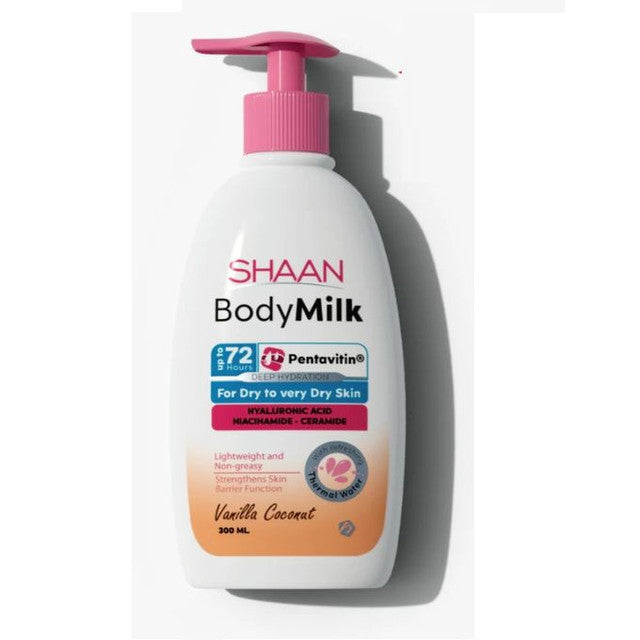 SHAAN BODY MILK VANILLA COCONUT
