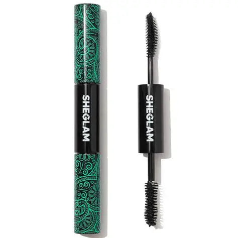 SHEGLAM Mascara 2x1 Double waterproof black ( Green )