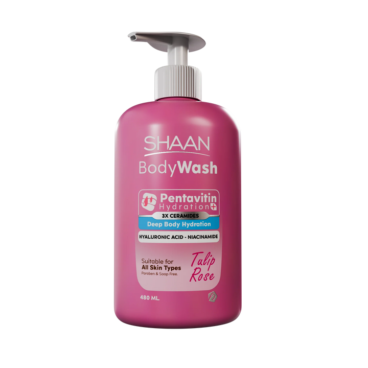Shaan Body Wash Tulip Rose 480ml