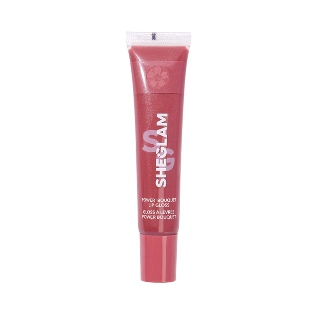 Sheglam Power Bouquet Lip Gloss Freesia Shiny Tinted Moisturizing