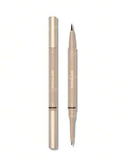 Sheglam Brows On Demand 2-In-1 Brow Pencil - Chocolate