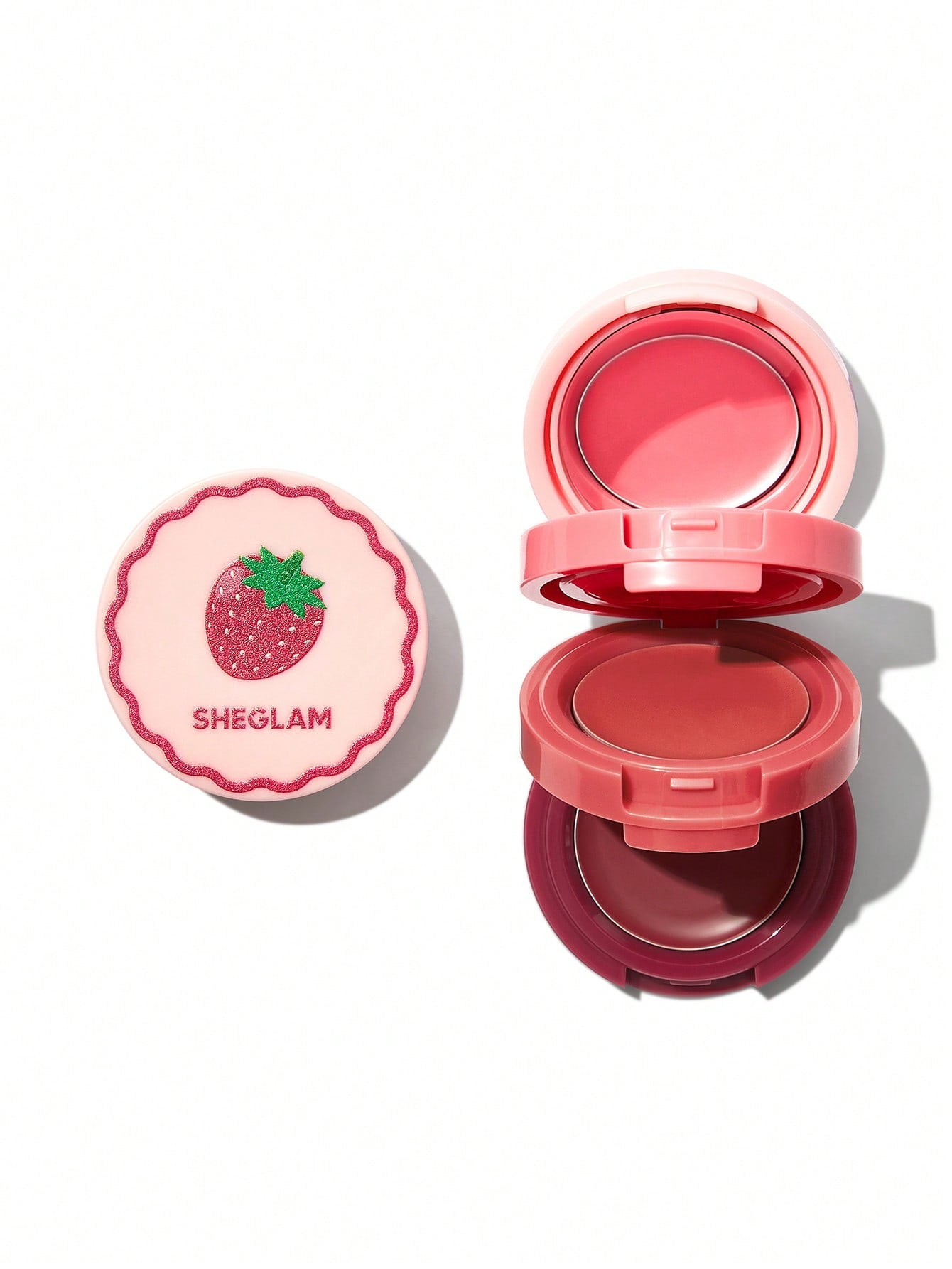 Sheglam Cheek & Lip Cream Stack - Strawberry Whirl