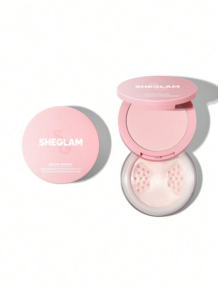 Sheglam Insta-Ready Face And Under Eye Setting Powder Duo - Bubblegum