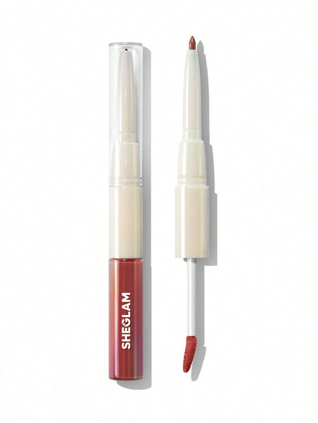 Sheglam Lip Rules Liner & Gloss Pen - Judgey Much