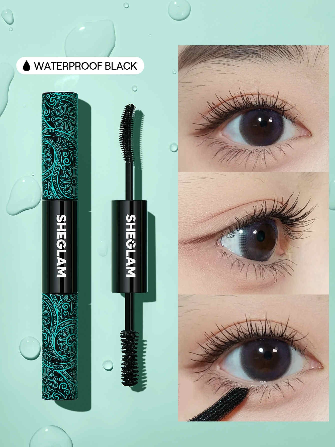Sheglam Volume & Length All-In-One Mascara Swatch