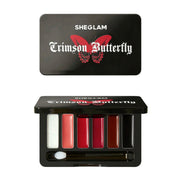باليت ملمع الشفاه Sheglam Crimson Butterfly Phantom's Kiss 