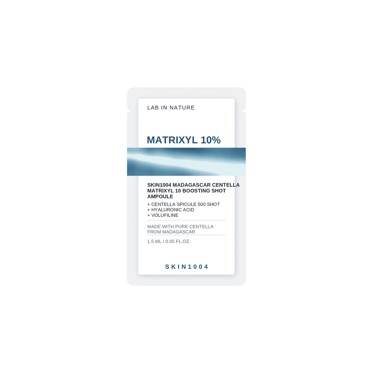 Skin1004madagascar Centella Matrixyl 10 Boosting Shot Ampoule 1.5ml (sachet)