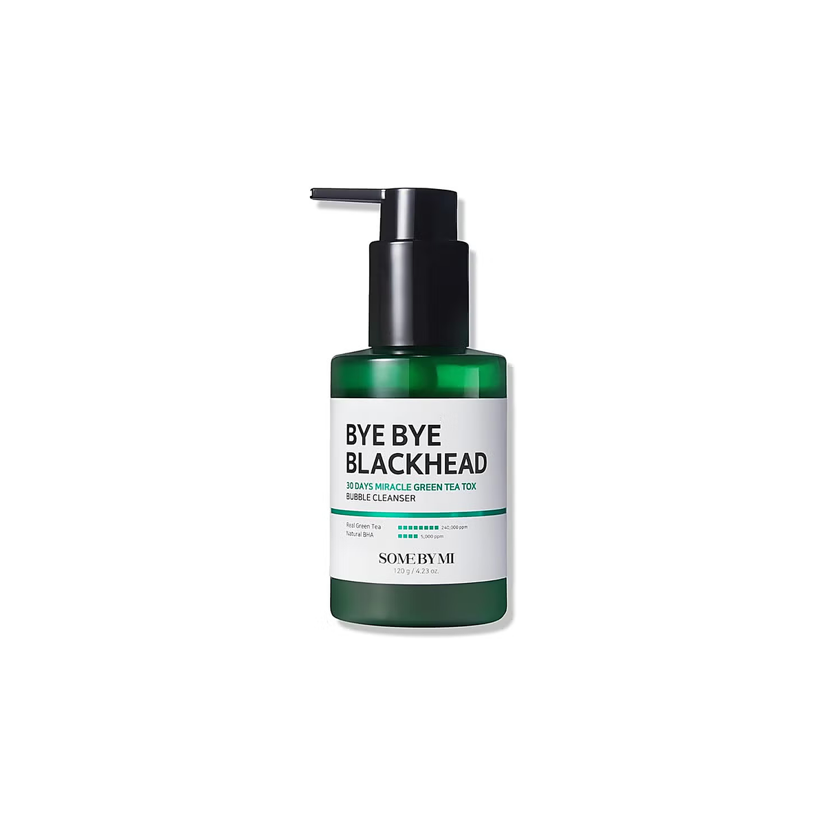Some By Mi Bye Bye Blackhead Green Tea Bubble Cleanser 120gm