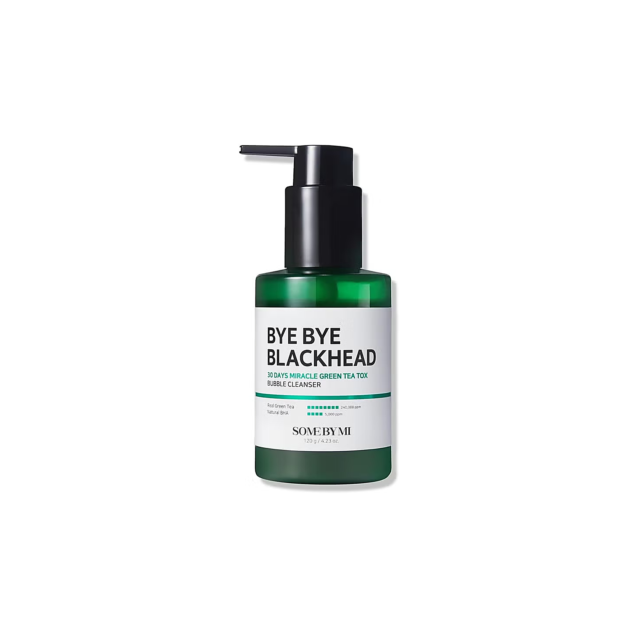 Some By Mi Bye Bye Blackhead Green Tea Bubble Cleanser 120gm