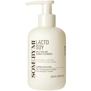 Some By Mi Lactosoy Mild Bubble Peeling Cleanser (180ml)