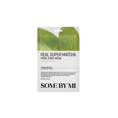 Some By Mi Real Super Matcha Pore Care Mask 20gm