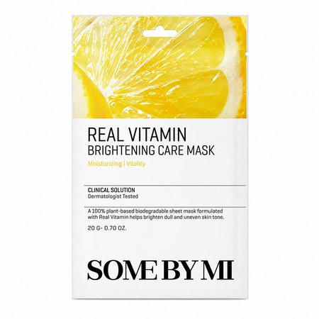Some By Mi Real Vitamin Brightening Care Mask 20g